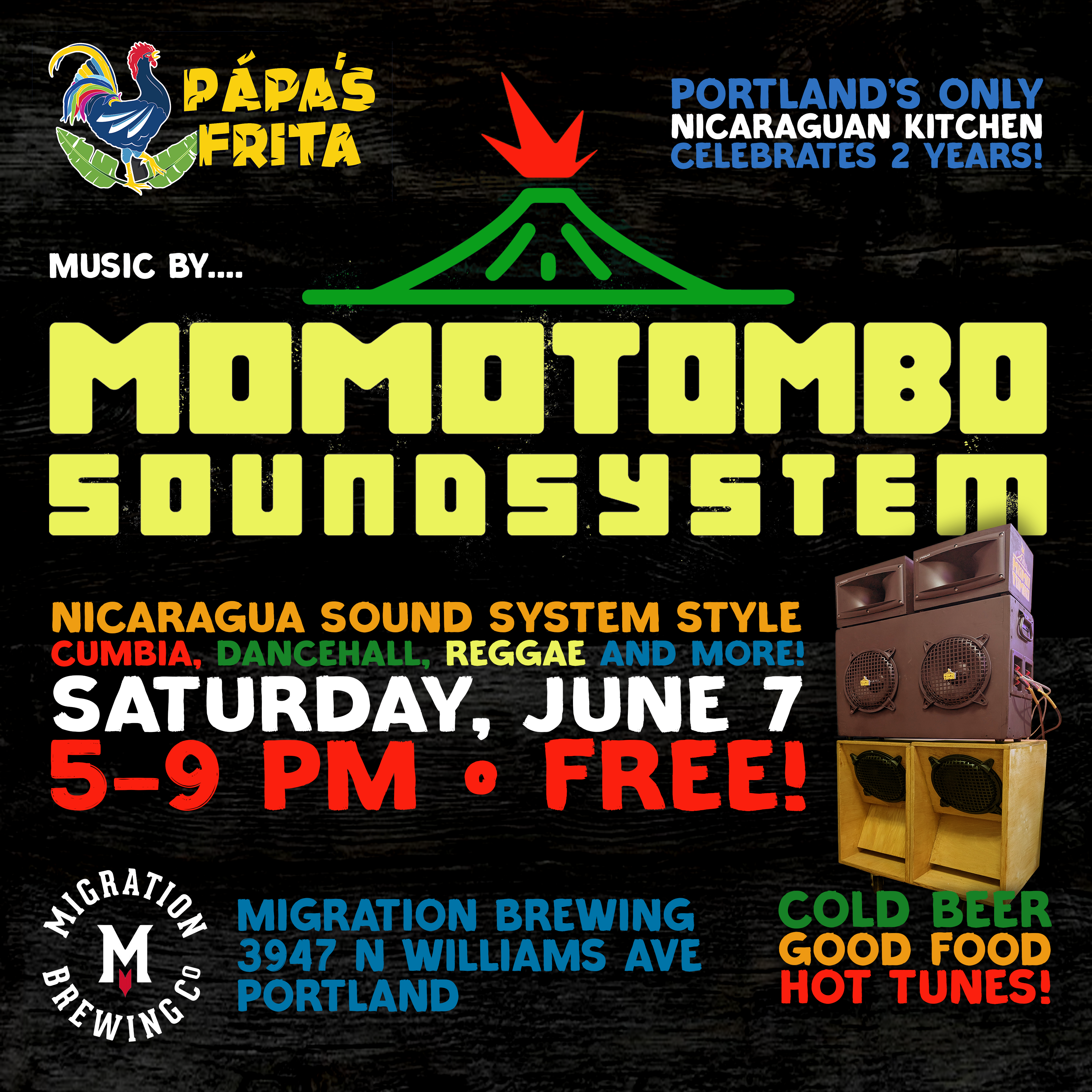Momotombo Soundsystem @ Migration Brewing on Williams